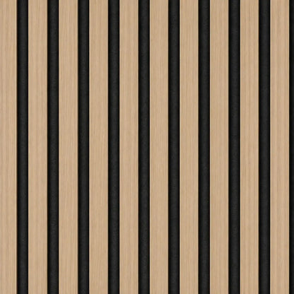 Akustisches Holz-Lamellenpaneel für Wände 270x110 cm