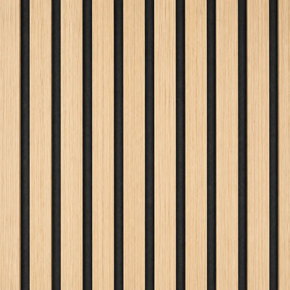 Akustisches Holz-Lamellenpaneel für Wände 270x110 cm